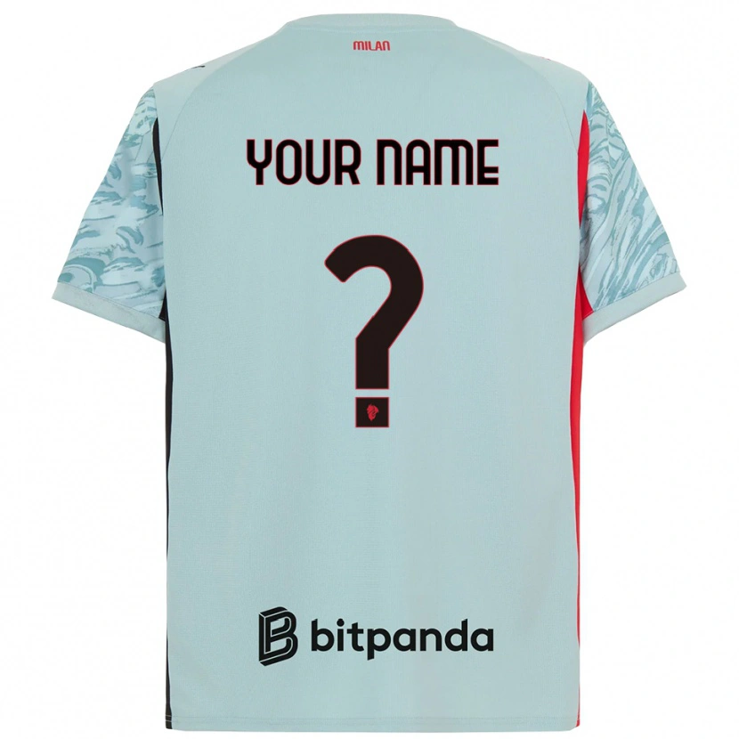 Danxen Uomo AC Milan Maglia Gara Portiere Azzurro Rosso 2025/26 Maglietta