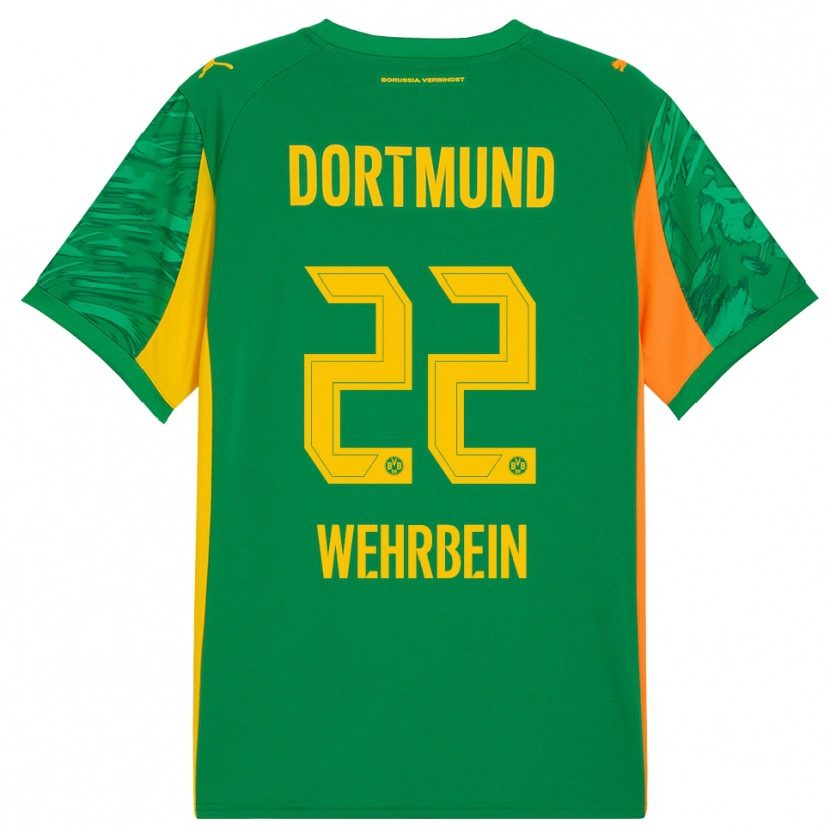 Danxen Uomo Jan-Mattis Wehrbein #22 Maglia Gara Portiere Verde Arancione 2025/26 Maglietta