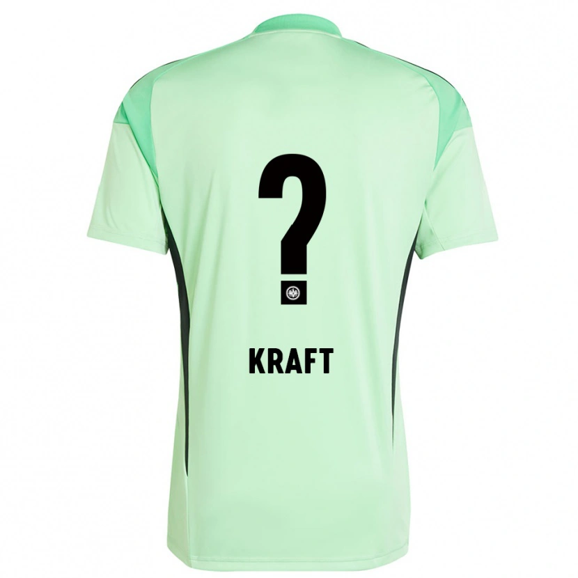 Danxen Uomo Nico Kraft #0 Maglia Gara Portiere Verde Chiaro Nero 2025/26 Maglietta