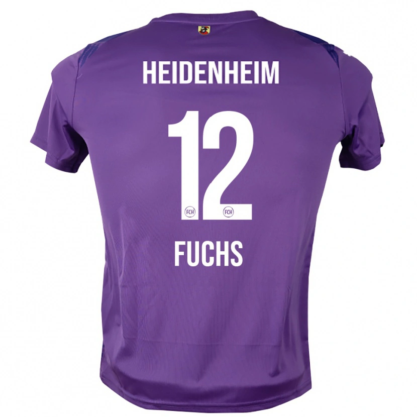 Danxen Uomo Celine Fuchs #12 Maglia Gara Portiere Orchidea Media 2025/26 Maglietta