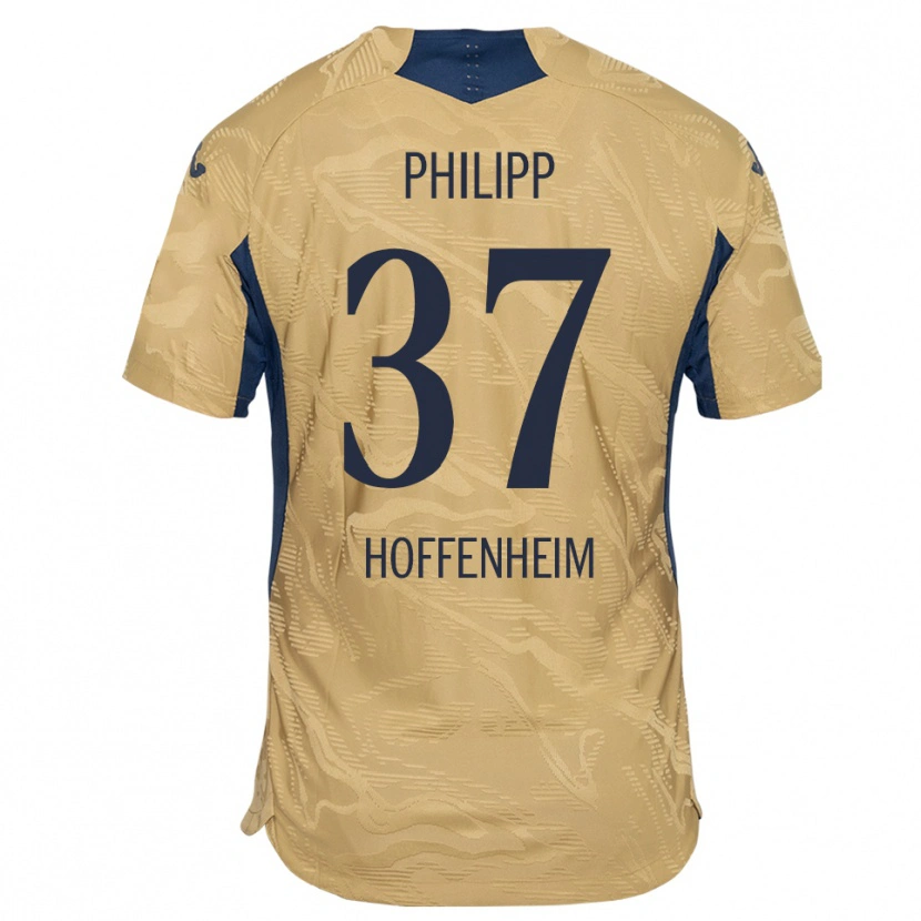 Danxen Uomo Luca Philipp #37 Maglia Gara Portiere Tan Nero 2025/26 Maglietta