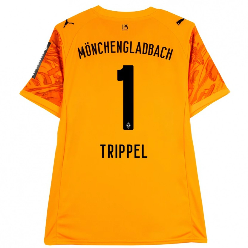 Danxen Uomo Marcello Trippel #1 Maglia Gara Portiere Arancione Giallo Nero 2025/26 Maglietta