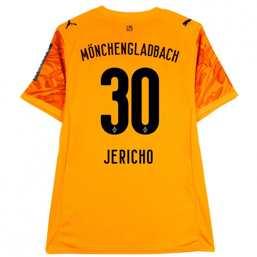 Danxen Uomo Aidan Jericho #30 Maglia Gara Portiere Arancione Giallo Nero 2025/26 Maglietta