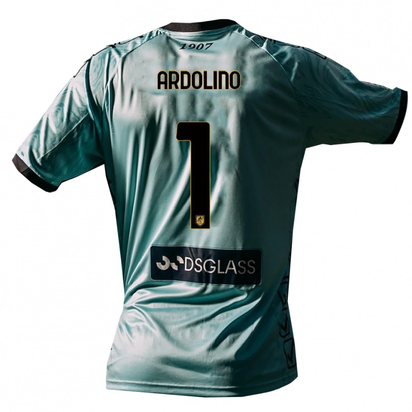 Danxen Uomo Antonio Ardolino #1 Maglia Gara Portiere Azzurro Bianco 2025/26 Maglietta