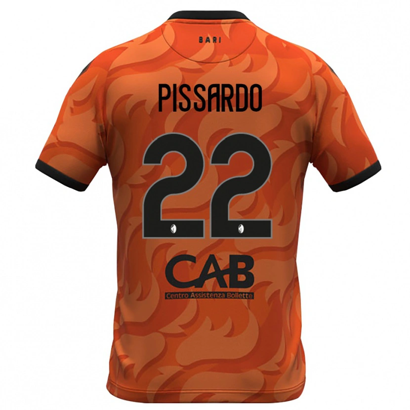 Danxen Uomo Marco Pissardo #22 Maglia Gara Portiere Arancio Scuro Nero 2025/26 Maglietta