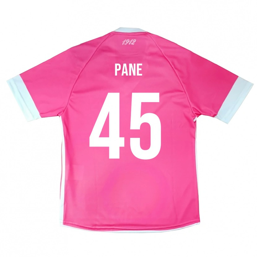 Danxen Uomo Pasquale Pane #45 Maglia Gara Portiere Fucsia Bianco 2025/26 Maglietta