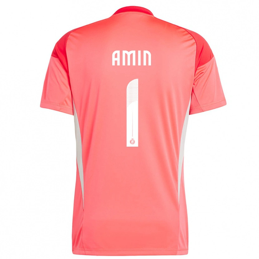 Danxen Uomo Amin Al-Bukhari #1 Maglia Gara Portiere Arancio Rosso Giallo 2025/26 Maglietta