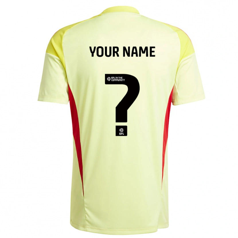 Danxen Uomo Exeter City Maglia Gara Portiere Giallo Chiaro 2025/26 Maglietta