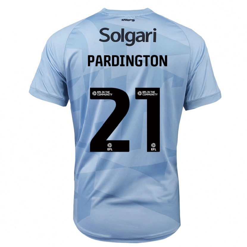 Danxen Uomo Jamie Pardington #21 Maglia Gara Portiere Azzurro Cielo Chiaro 2025/26 Maglietta