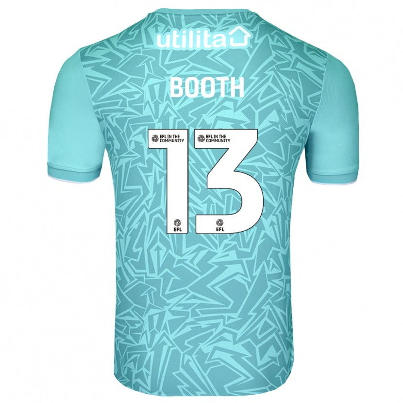 Danxen Uomo Charlie Booth #13 Maglia Gara Portiere Azzurro 2025/26 Maglietta