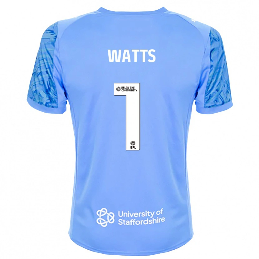 Danxen Uomo Connie Watts #1 Maglia Gara Portiere Blu Reale 2025/26 Maglietta
