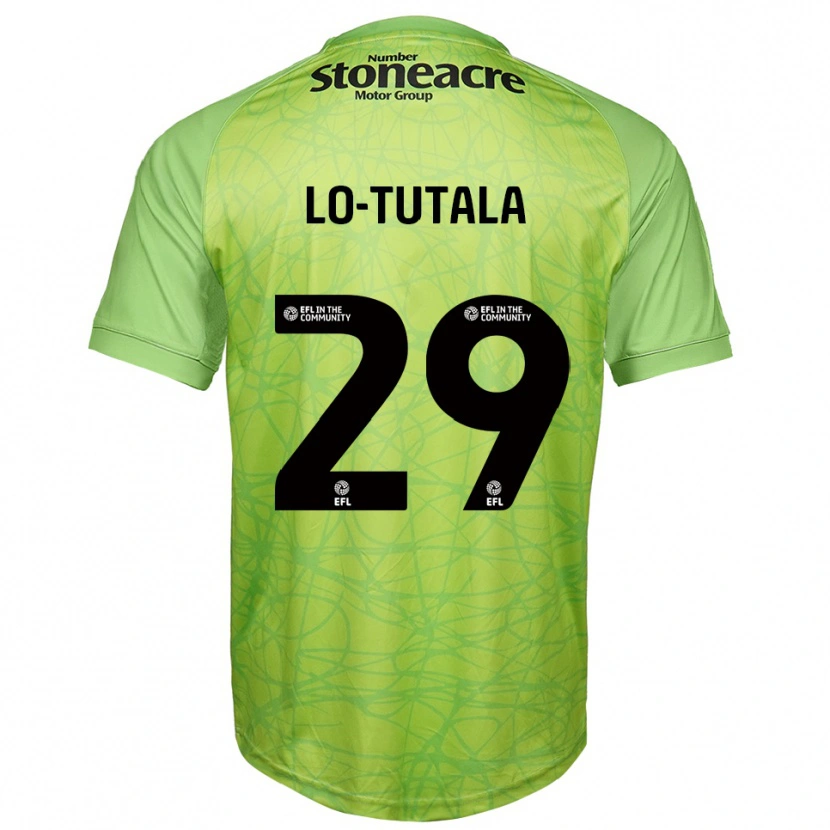 Danxen Uomo Thimothée Lo-Tutala #29 Maglia Gara Portiere Verde Chiaro 2025/26 Maglietta