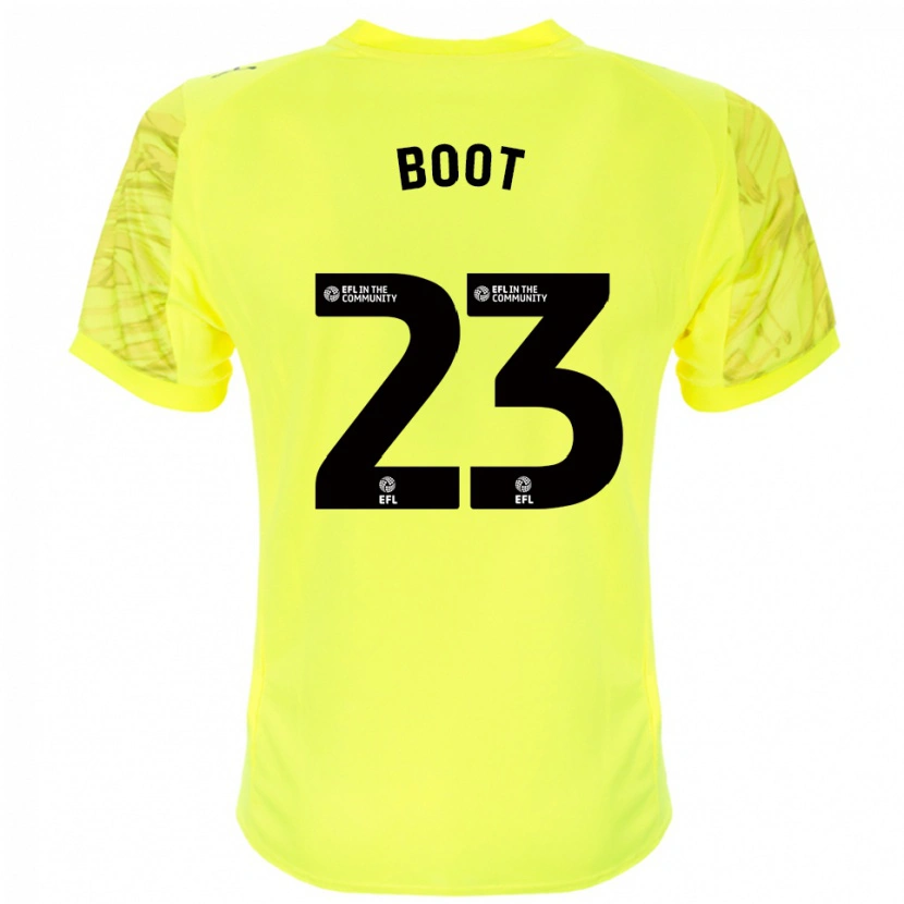 Danxen Uomo Ryan Boot #23 Maglia Gara Portiere Nero Giallo 2025/26 Maglietta