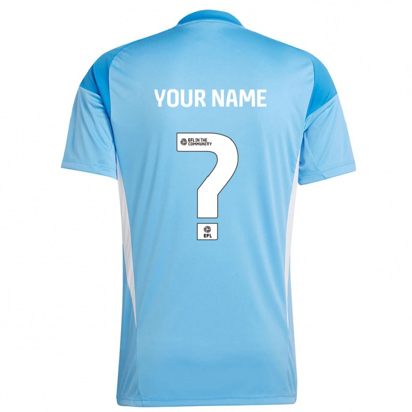 Danxen Uomo Salford City Maglia Gara Portiere Azzurro Cielo 2025/26 Maglietta