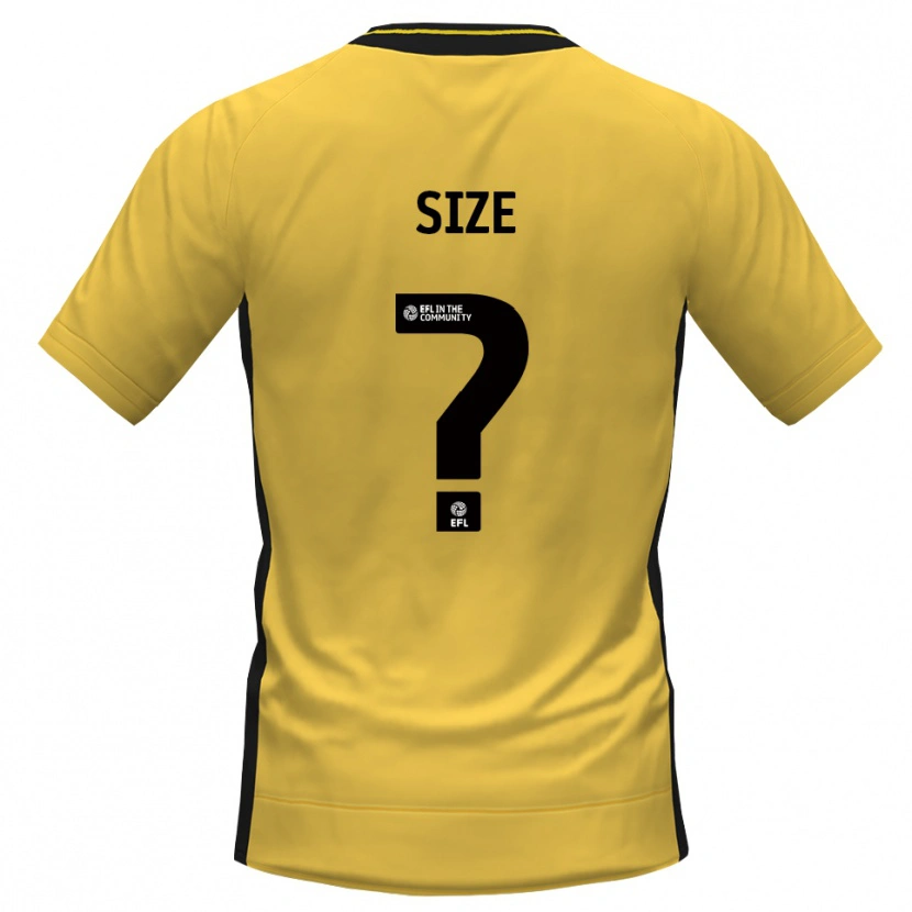 Danxen Uomo Amelia Size #0 Maglia Gara Portiere Nero Giallo 2025/26 Maglietta