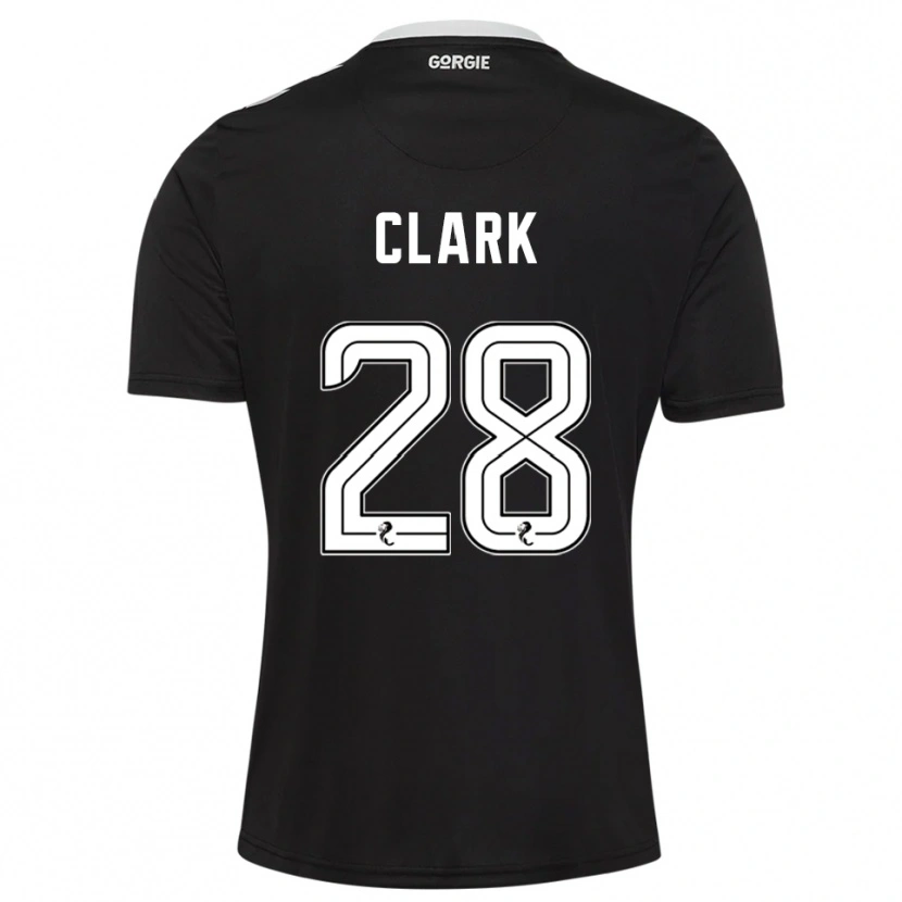 Danxen Uomo Zander Clark #28 Maglia Gara Portiere Borgogna Scuro 2025/26 Maglietta