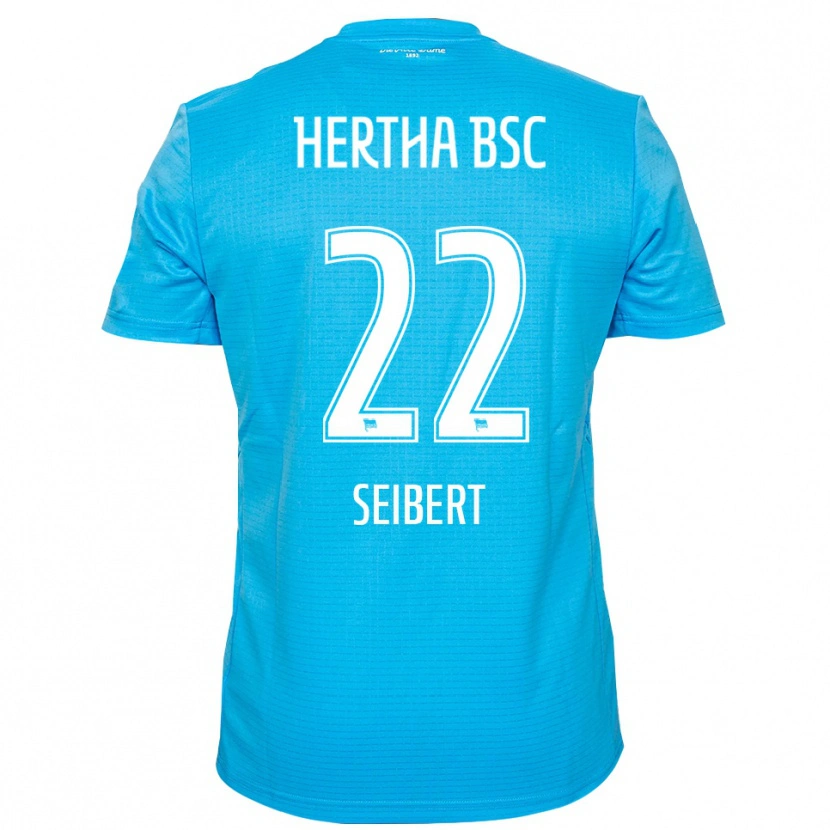 Danxen Uomo Christian Seibert #22 Maglia Gara Portiere Azzurro Bianco 2025/26 Maglietta