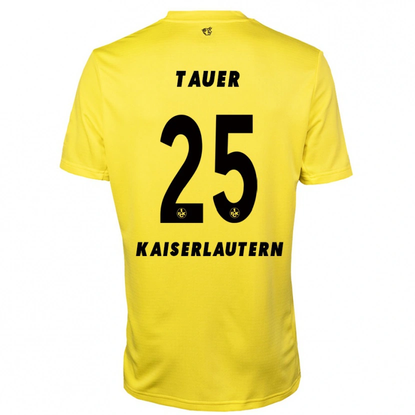 Danxen Uomo Luca Tauer #25 Maglia Gara Portiere Giallo Nero 2025/26 Maglietta