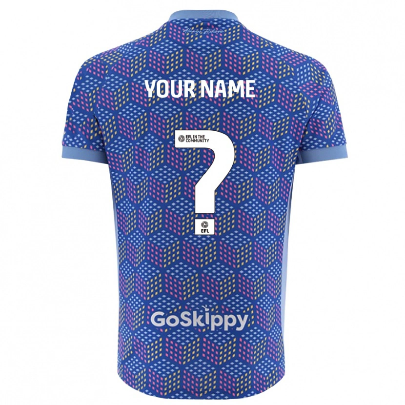 Danxen Uomo Bristol City Maglia Gara Portiere Blu Nero 2025/26 Maglietta