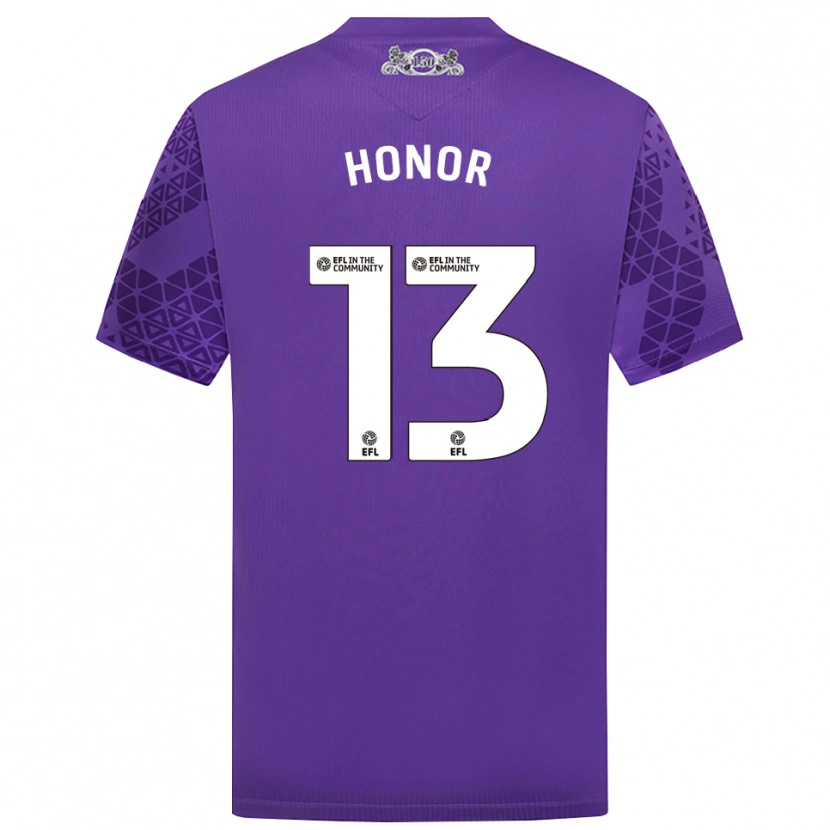 Danxen Uomo Solomon Honor #13 Maglia Gara Portiere Viola Bianco 2025/26 Maglietta