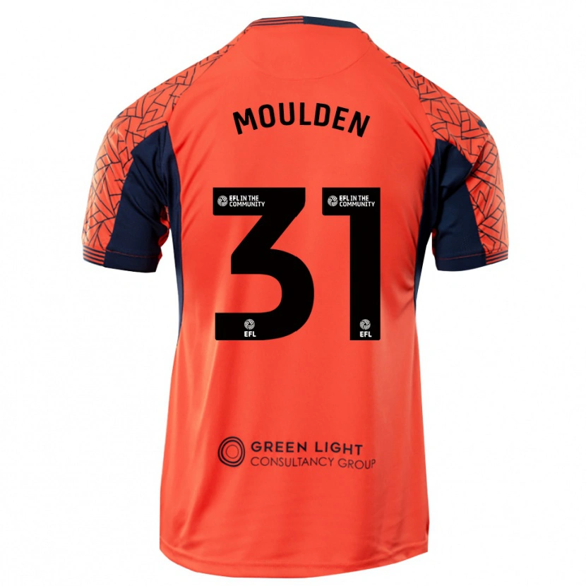 Danxen Uomo Louie Moulden #31 Maglia Gara Portiere Nero Arancio 2025/26 Maglietta