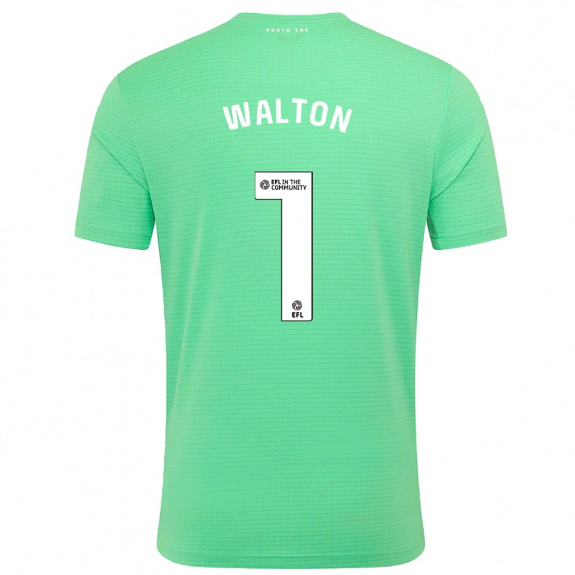 Danxen Uomo Jack Walton #1 Maglia Gara Portiere Turchese Pastello 2025/26 Maglietta