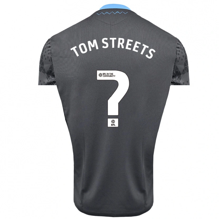 Danxen Uomo Tom Streets #0 Maglia Gara Portiere Bianco Grigio 2025/26 Maglietta