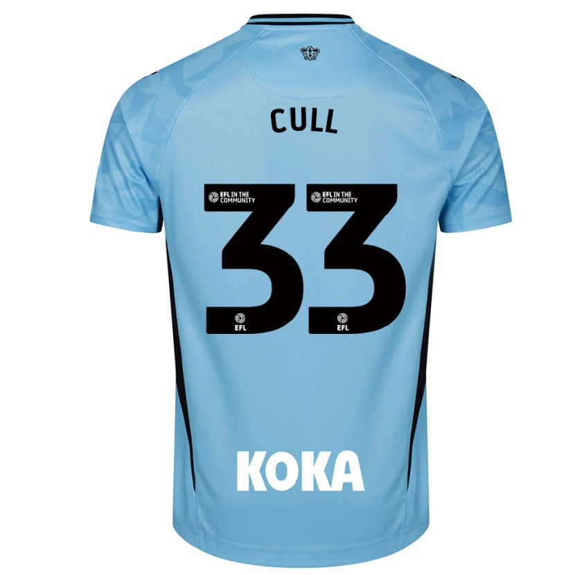 Danxen Uomo Hermione Cull #33 Maglia Gara Portiere Azzurro Chiaro 2025/26 Maglietta