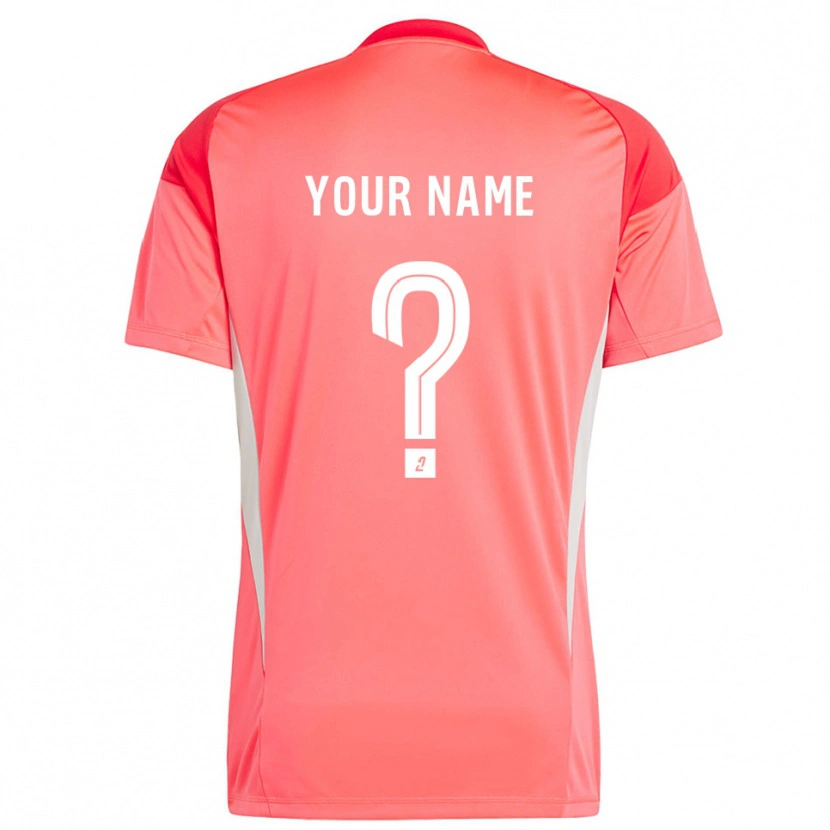Danxen Uomo Olympique Lyonnais Maglia Gara Portiere Arancio Chiaro 2025/26 Maglietta