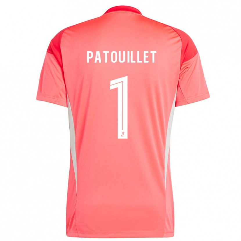Danxen Uomo Mathieu Patouillet #1 Maglia Gara Portiere Arancio Chiaro 2025/26 Maglietta