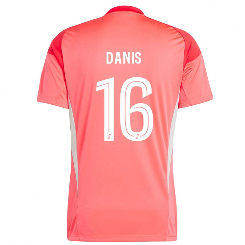 Danxen Uomo Adrien Danis #16 Maglia Gara Portiere Arancio Chiaro 2025/26 Maglietta