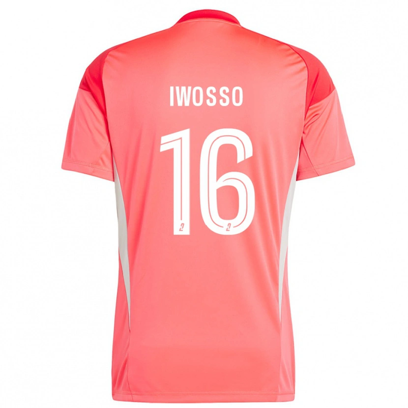 Danxen Uomo Mathis Iwosso #16 Maglia Gara Portiere Arancio Chiaro 2025/26 Maglietta