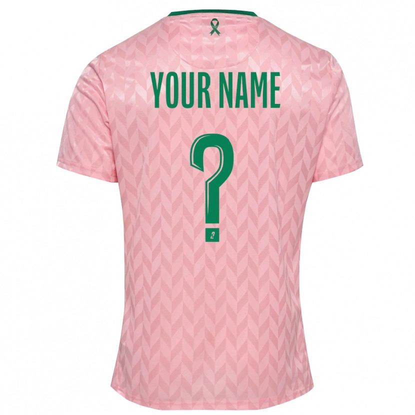Danxen Uomo AS Saint-Étienne Maglia Gara Portiere Verde Rosa 2025/26 Maglietta