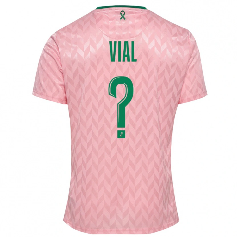 Danxen Uomo Lorik Vial #0 Maglia Gara Portiere Verde Rosa 2025/26 Maglietta