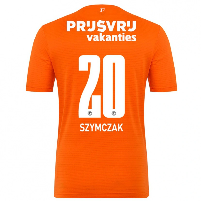 Danxen Uomo Oliwia Szymczak #20 Maglia Gara Portiere Arancio Nero 2025/26 Maglietta