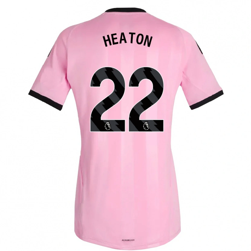 Danxen Uomo Tom Heaton #22 Maglia Gara Portiere Rosa Nero 2025/26 Maglietta