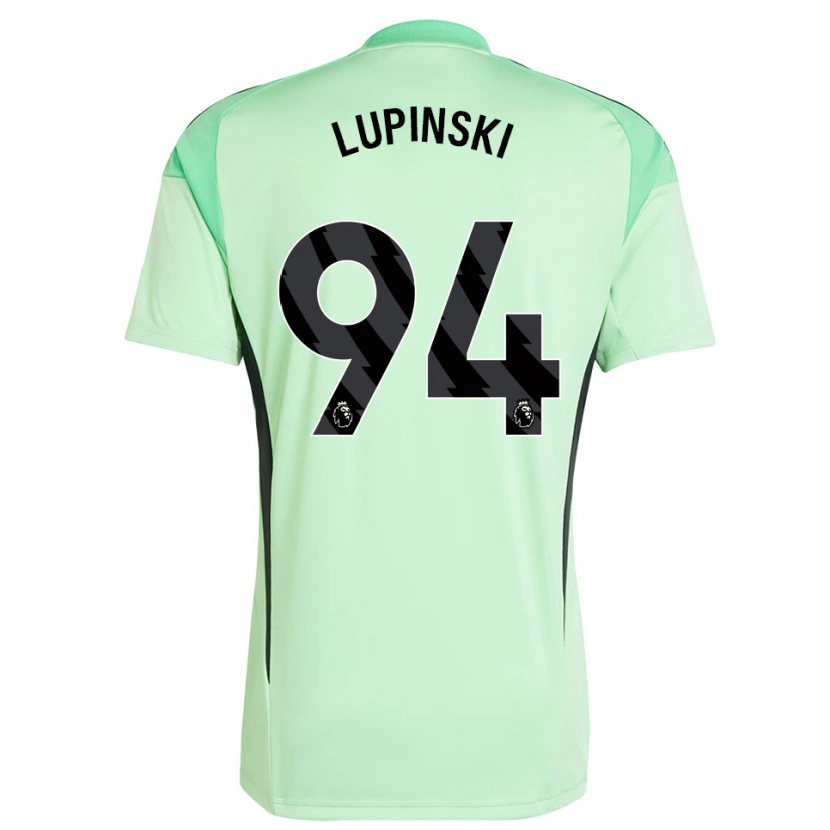 Danxen Uomo Remi Lupinski #94 Maglia Gara Portiere Verde Chiaro Nero 2025/26 Maglietta