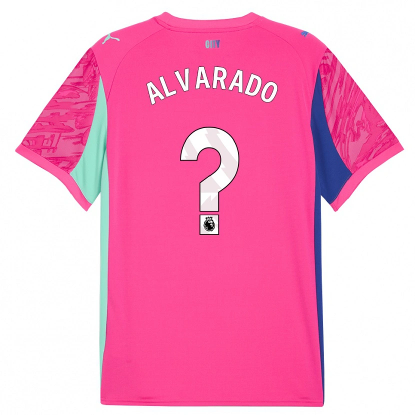 Danxen Uomo Lucas Alvarado #0 Maglia Gara Portiere Rosa Chiaro 2025/26 Maglietta