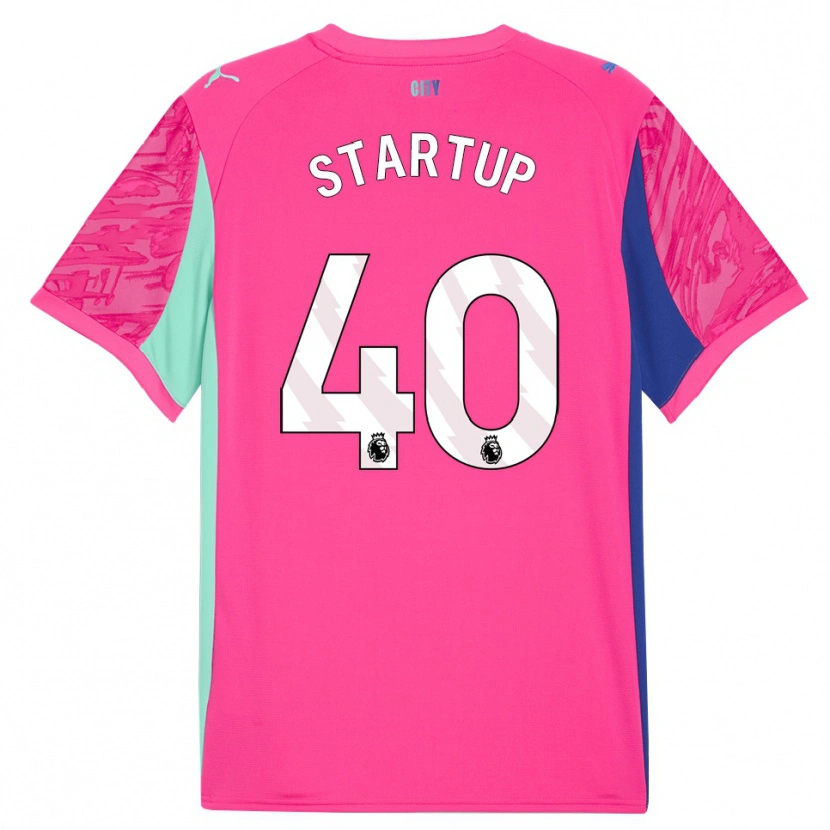 Danxen Uomo Katie Startup #40 Maglia Gara Portiere Rosa Chiaro 2025/26 Maglietta