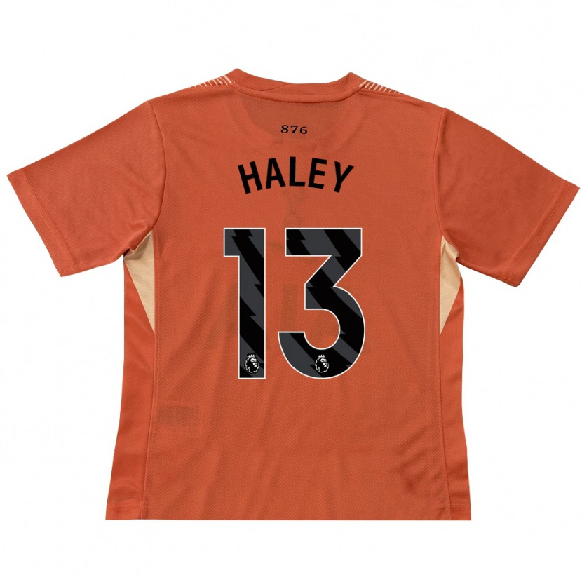 Danxen Uomo Micah Haley #13 Maglia Gara Portiere Arancio Nero 2025/26 Maglietta