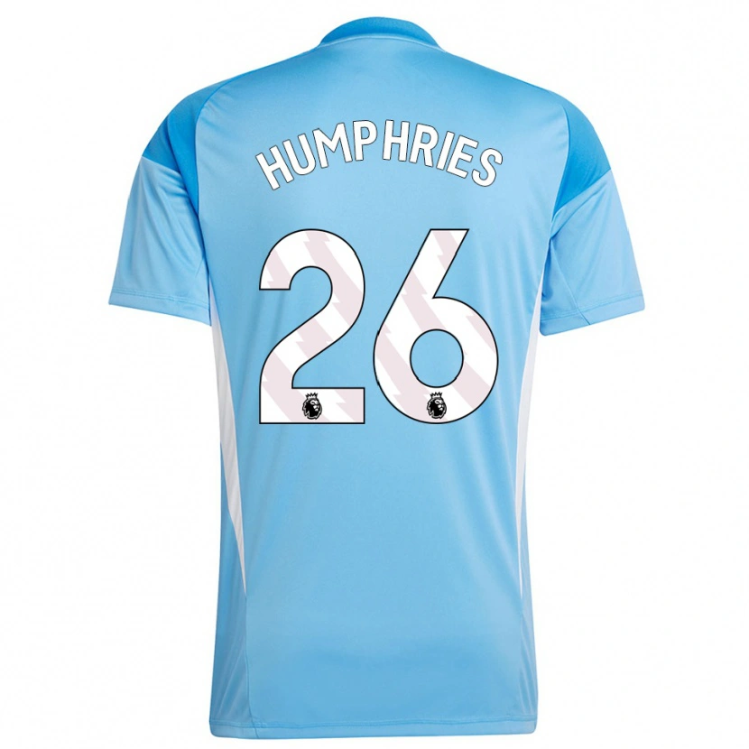 Danxen Uomo Marni Humphries #26 Maglia Gara Portiere Bianco Blu 2025/26 Maglietta