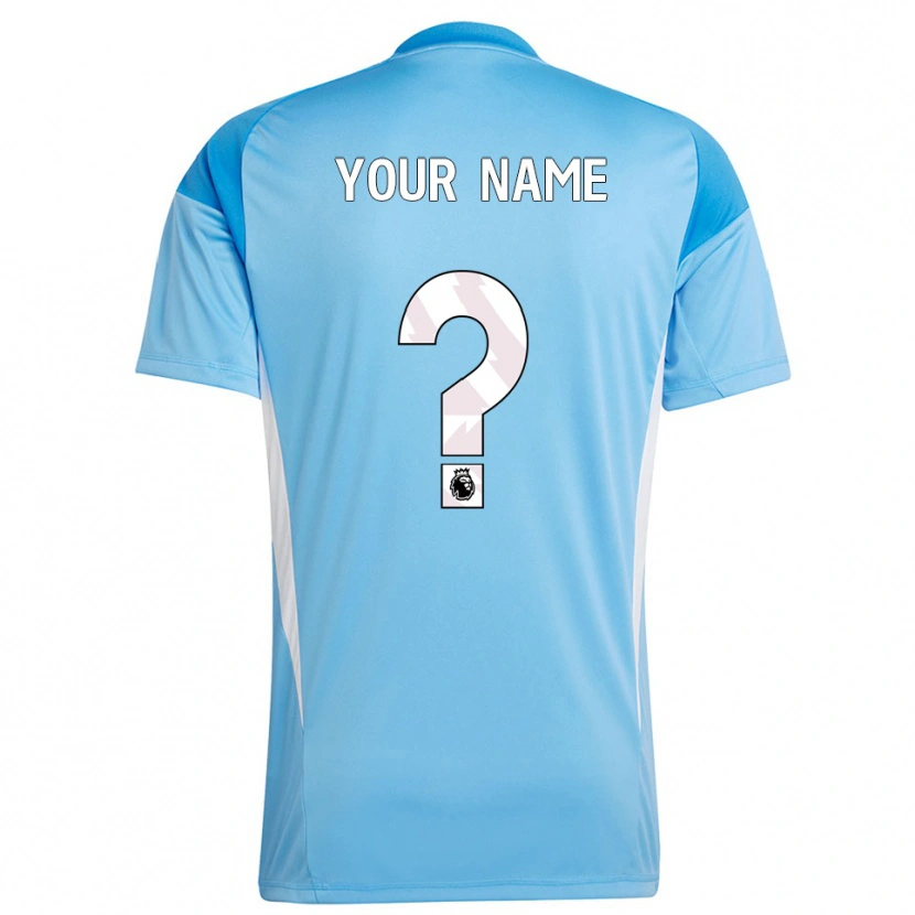 Danxen Uomo Nottingham Forest Maglia Gara Portiere Bianco Blu 2025/26 Maglietta