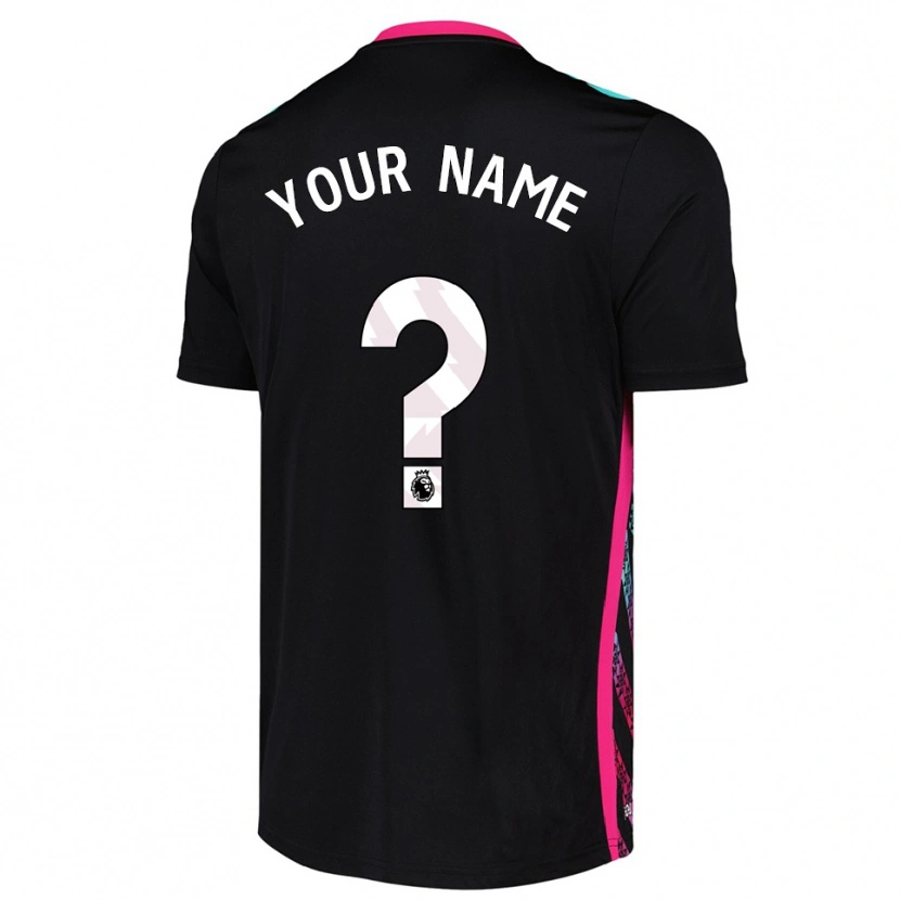 Danxen Uomo Sunderland AFC Maglia Gara Portiere Bianco Nero 2025/26 Maglietta