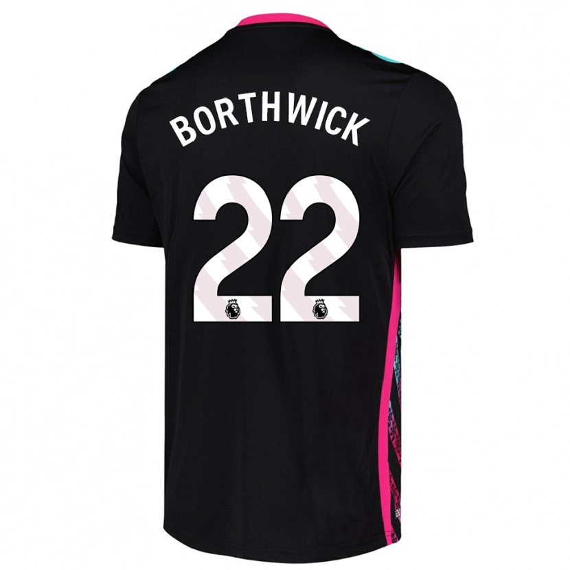 Danxen Uomo Megan Borthwick #22 Maglia Gara Portiere Bianco Nero 2025/26 Maglietta