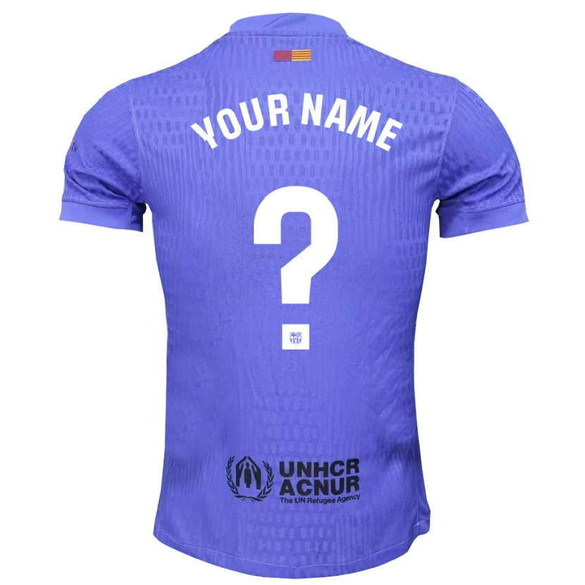 Danxen Uomo Barcelona Maglia Gara Portiere Blu Nero 2025/26 Maglietta