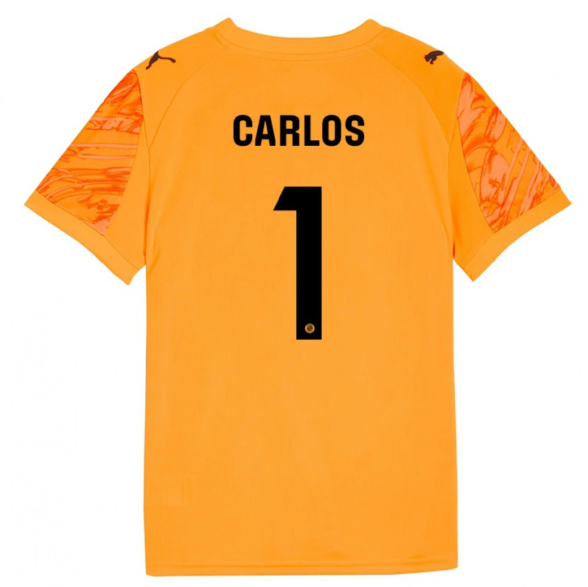 Danxen Uomo Juan Carlos #1 Maglia Gara Portiere Arancione Nero 2025/26 Maglietta
