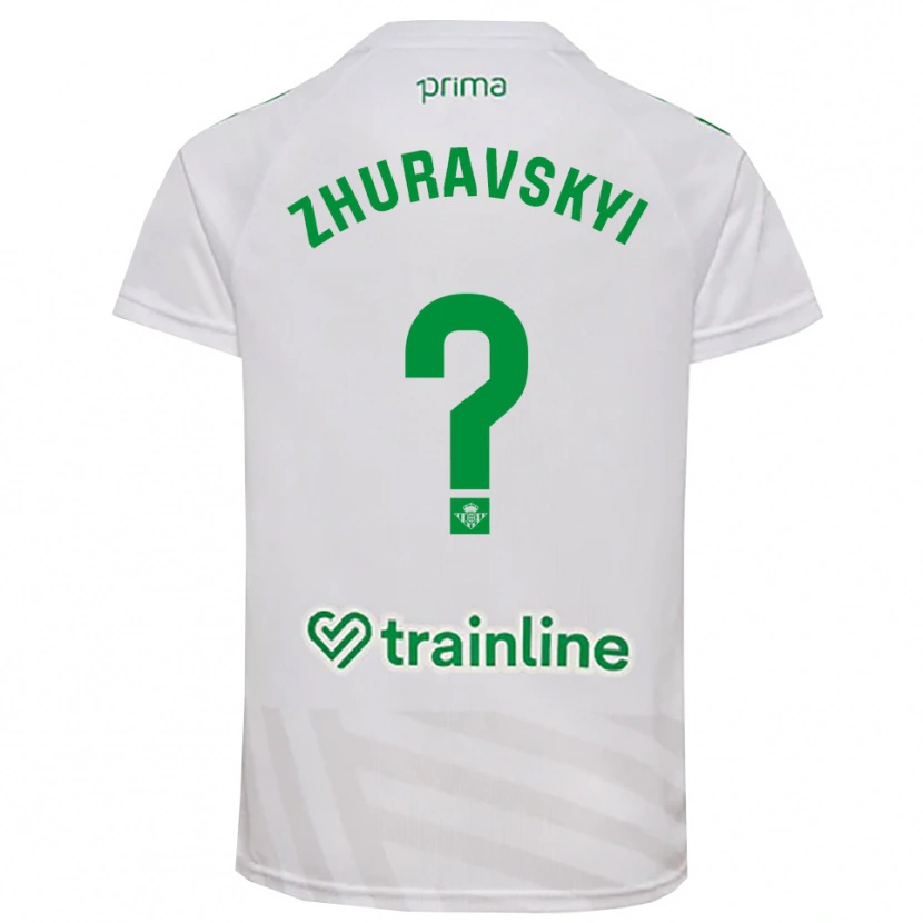 Danxen Uomo Yan Zhuravskyi #0 Maglia Gara Portiere Verde Bianco 2025/26 Maglietta