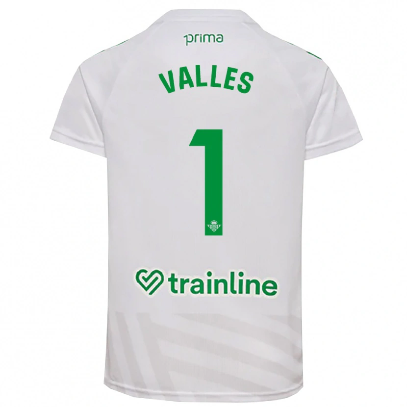 Danxen Uomo Álvaro Valles #1 Maglia Gara Portiere Verde Bianco 2025/26 Maglietta