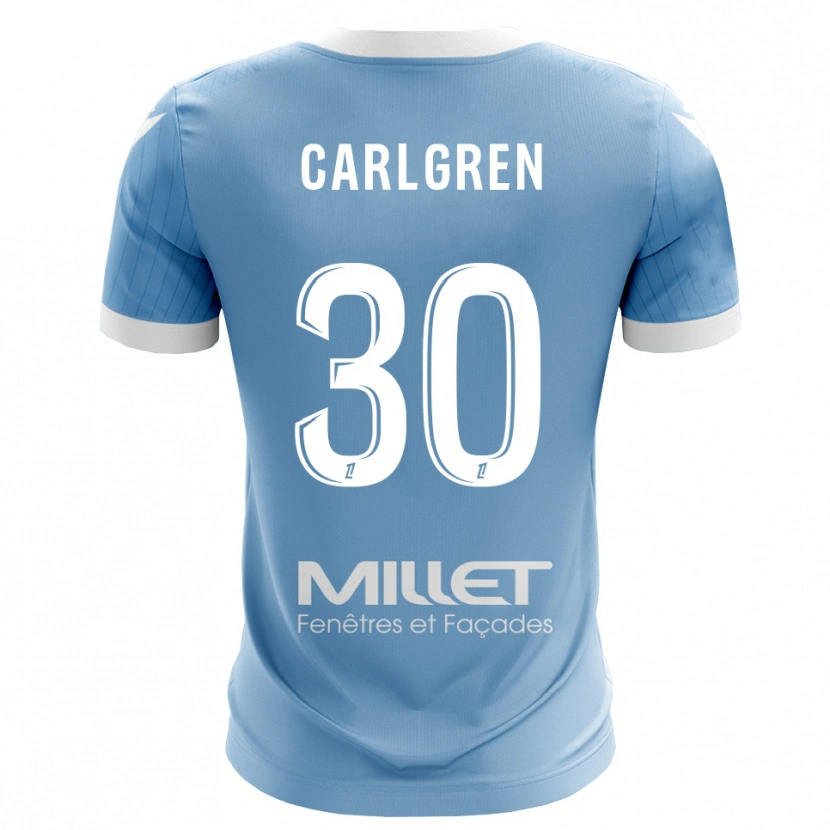 Danxen Uomo Patrik Carlgren #30 Maglia Gara Portiere Azzurro Chiaro 2025/26 Maglietta