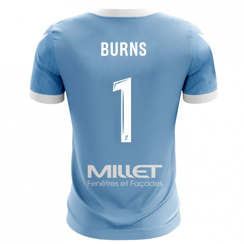 Danxen Uomo Emily Burns #1 Maglia Gara Portiere Azzurro Chiaro 2025/26 Maglietta